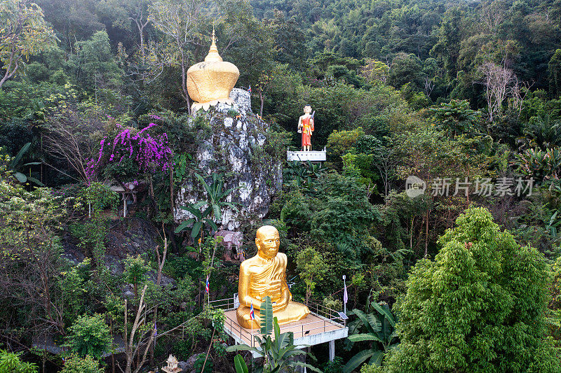 位于东南亚泰国北部Phrae的Wat Phra That Intr Kwaen